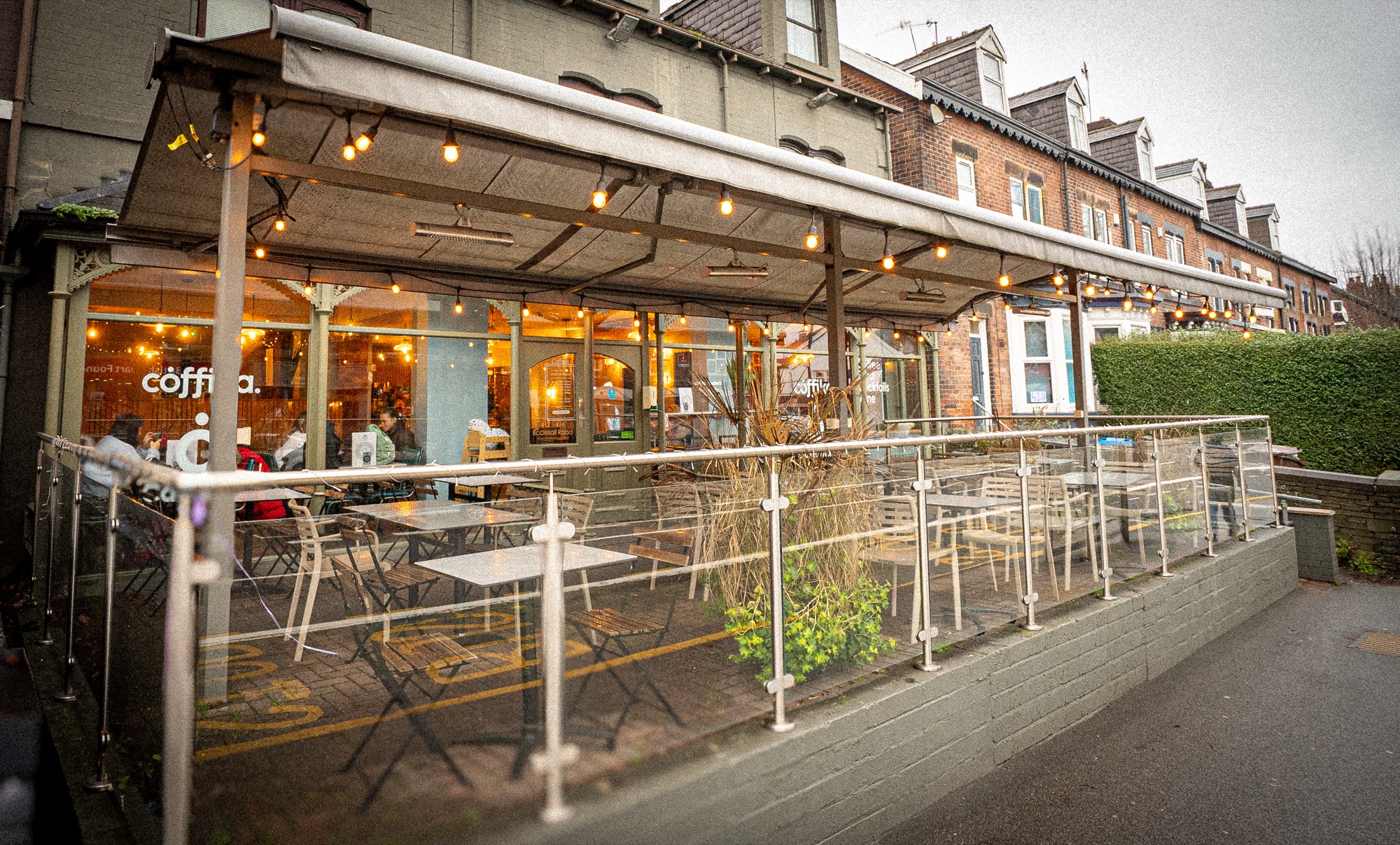 Coffika exterior, Ecclesall Road